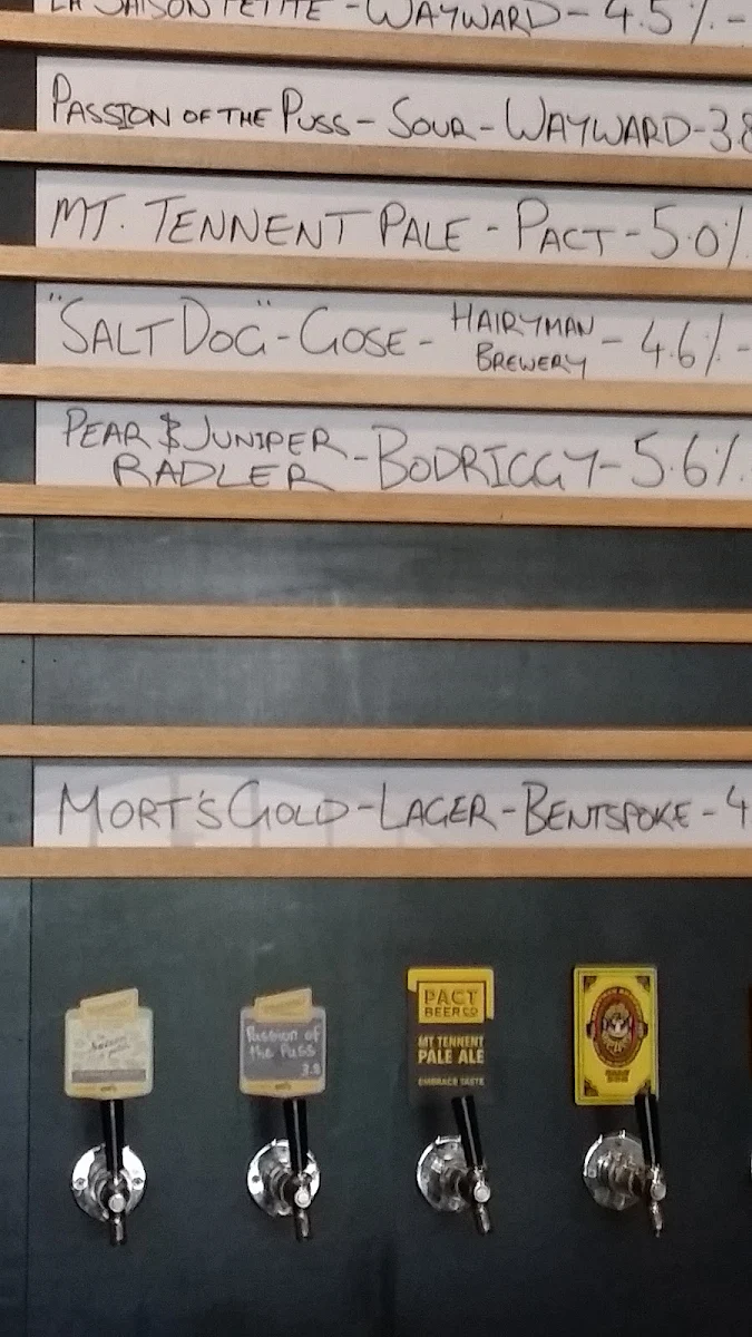 Menu, Brew Nation