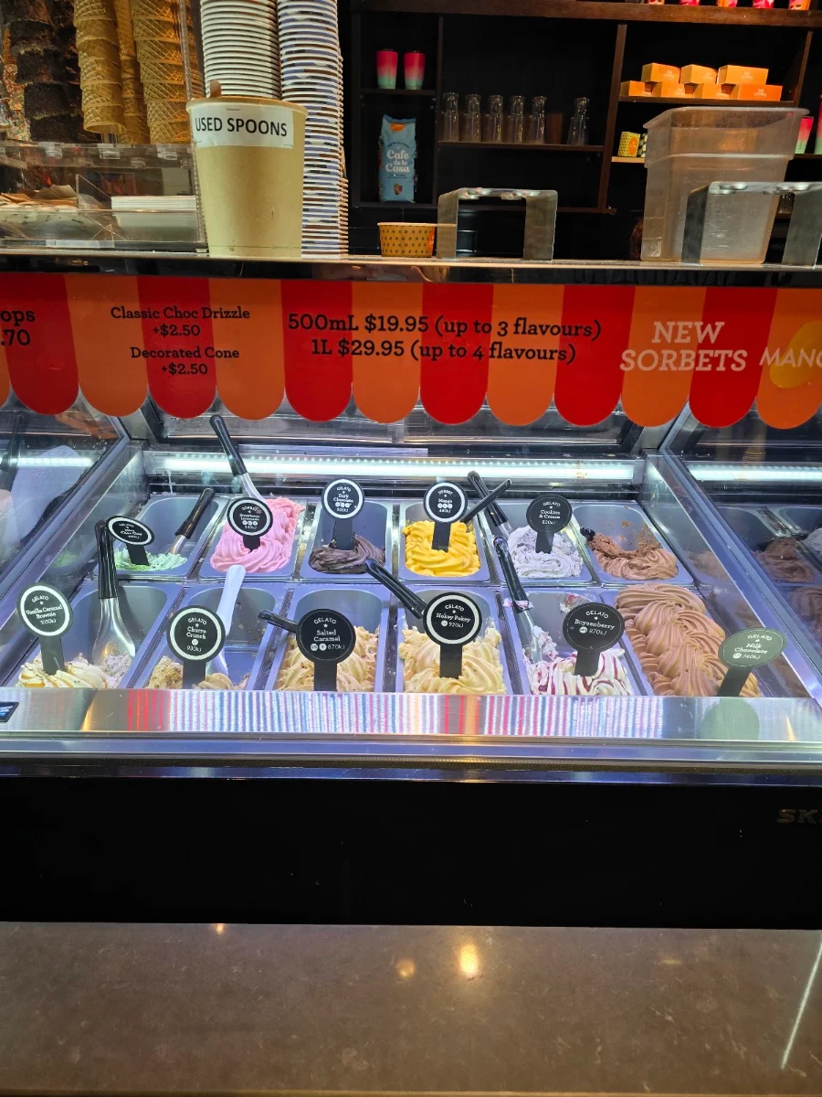 Menu, San Churro Epping