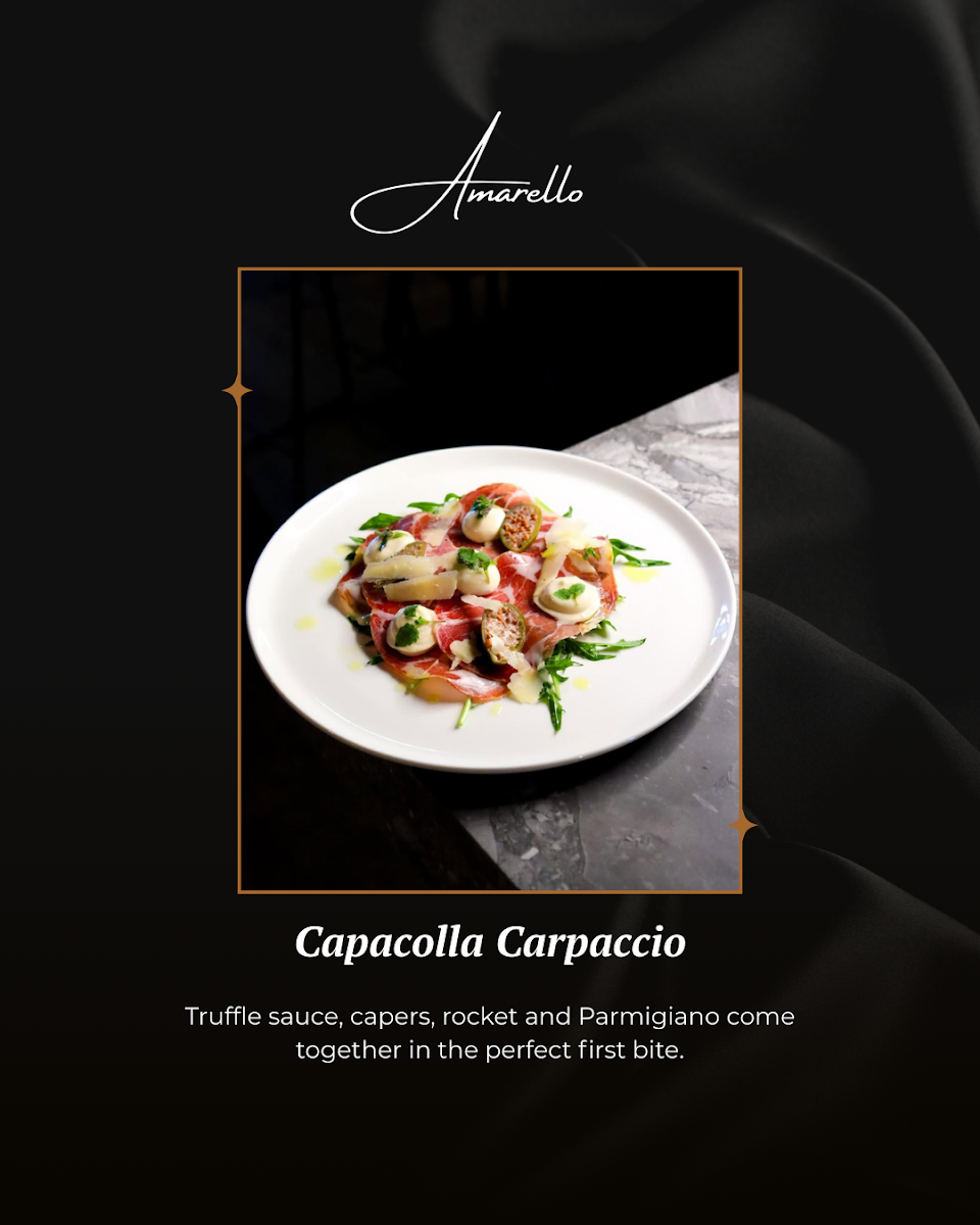 Menu, Amarello