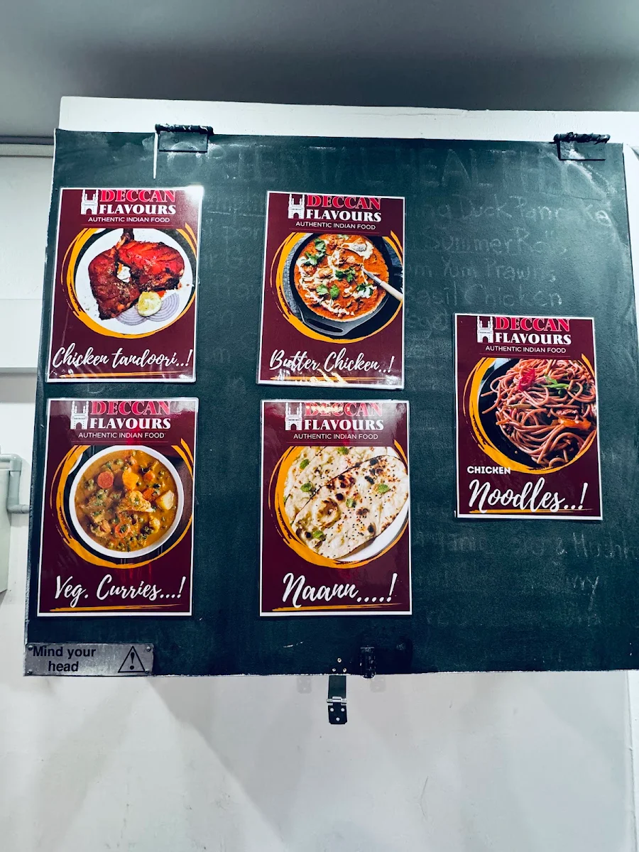 Menu, Deccan Flavours redfern surry hills