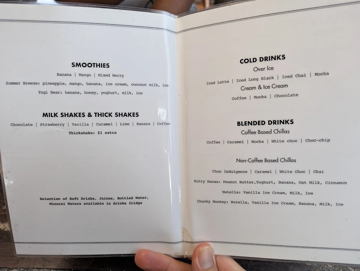 Menu, Emjays Birtinya