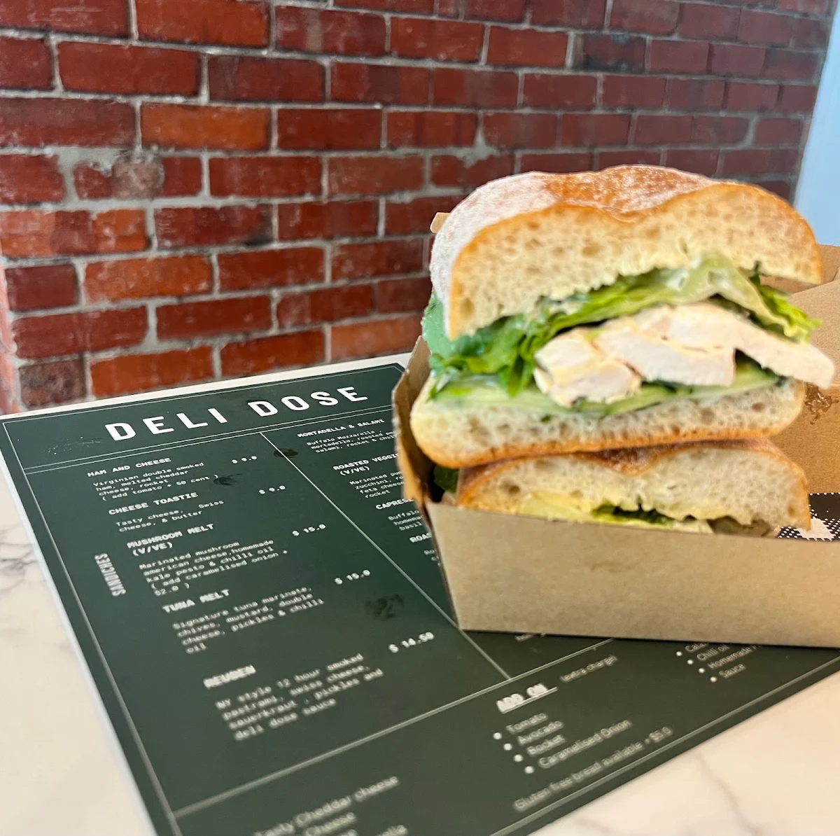 Menu, Deli Dose