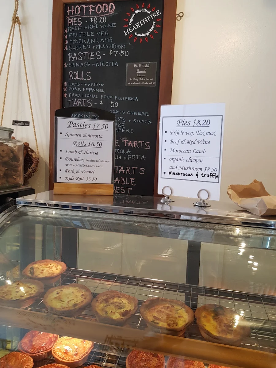 Menu, Hearthfire Sawtell