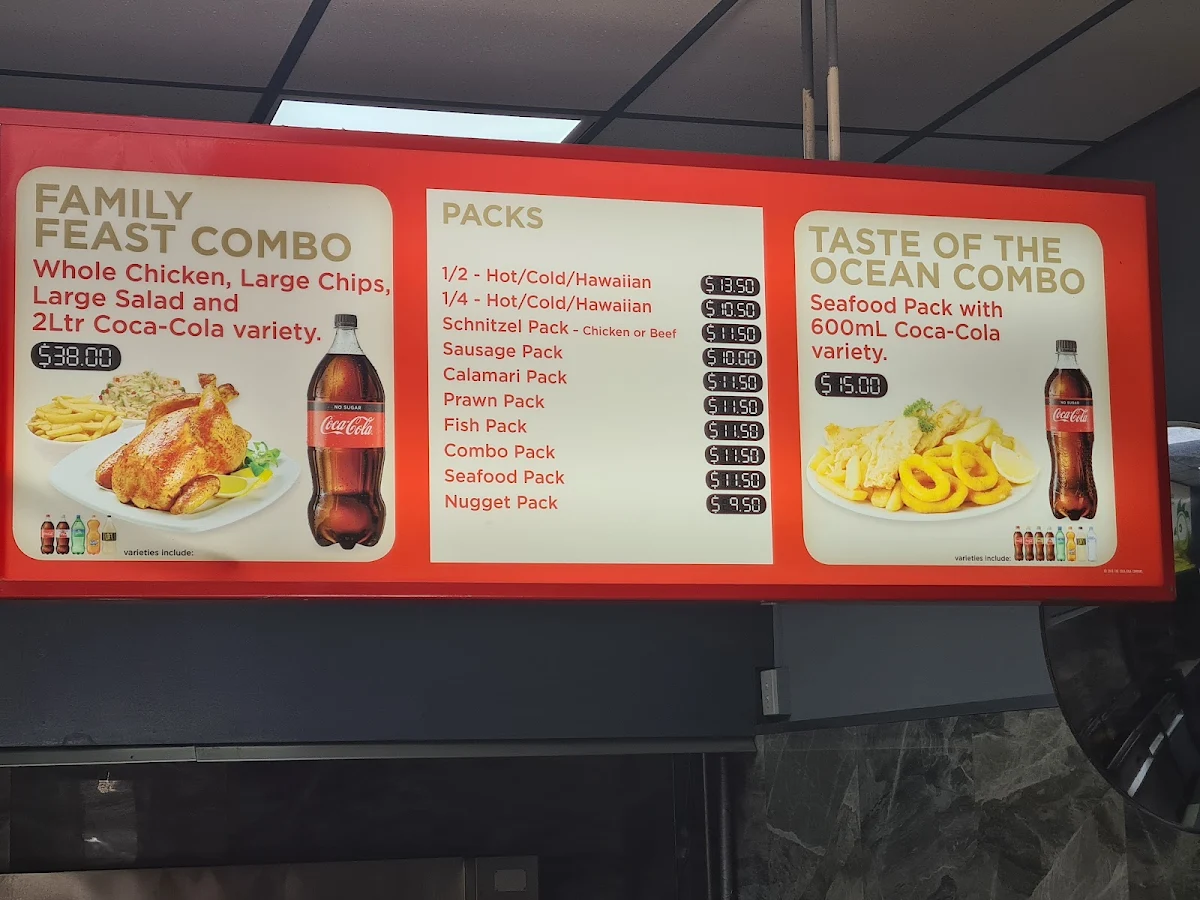 Menu, Original Charcoal Chicken