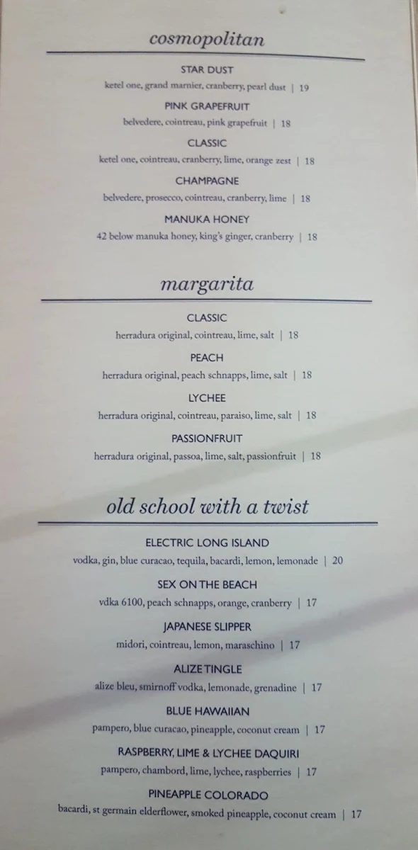 Menu, Eden Brewhouse