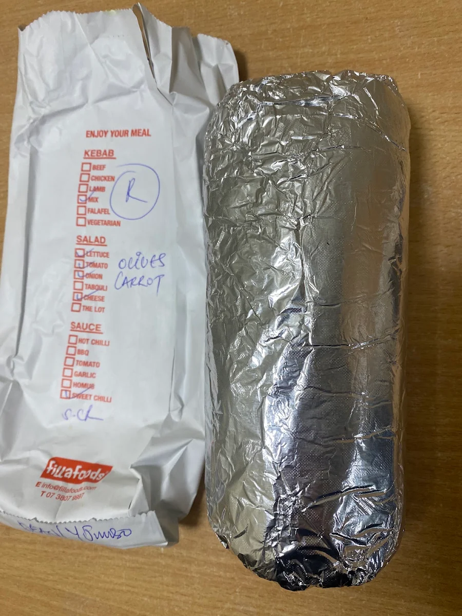 Menu, Troy Kebabs
