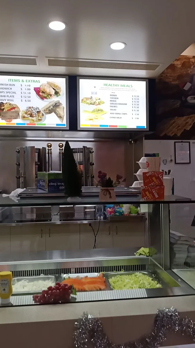 Menu, Troy Kebabs