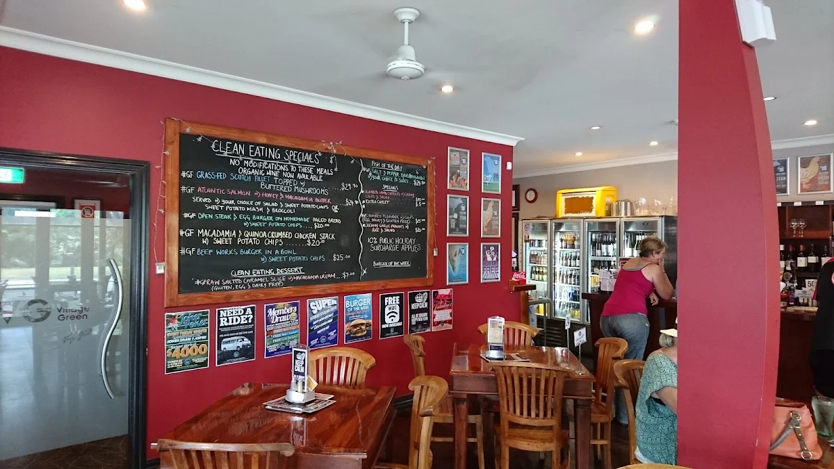 Menu, Village Green Hotel