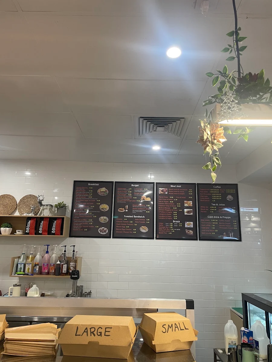 Menu, Stockmans Australian Cafe