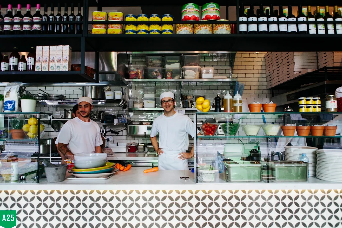 Vibe, A25 Pizzeria South Yarra
