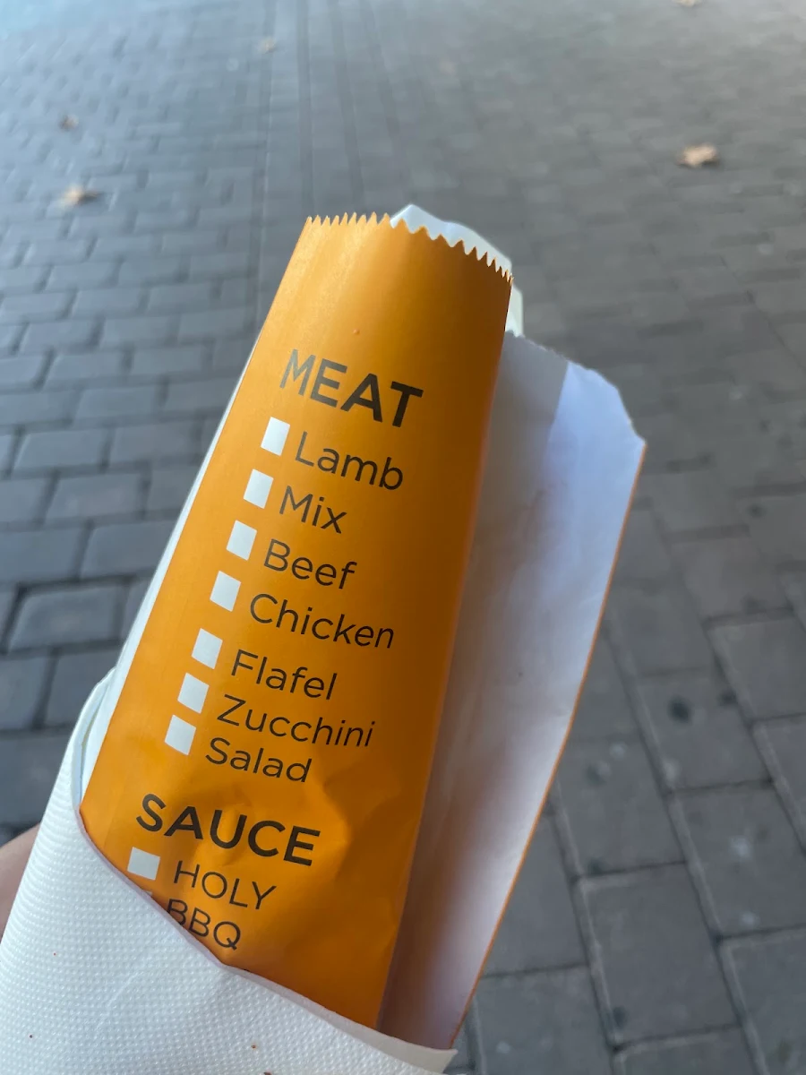 Menu, Kebaba