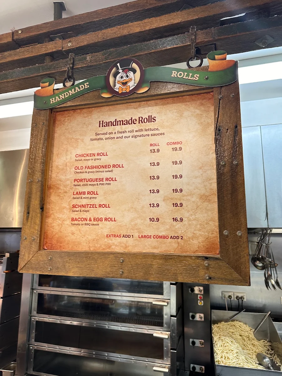 Menu, Chargrill Charlie's Lane Cove