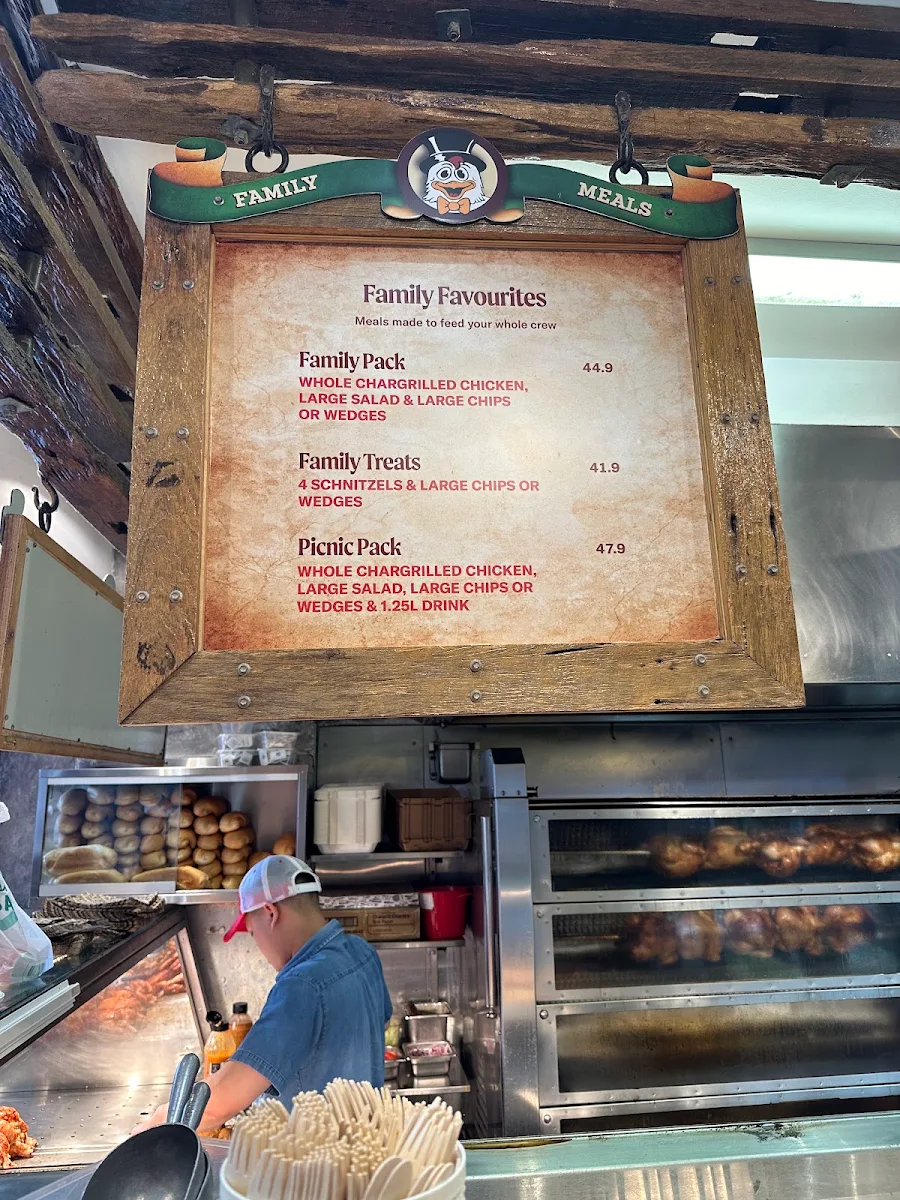 Menu, Chargrill Charlie's Lane Cove