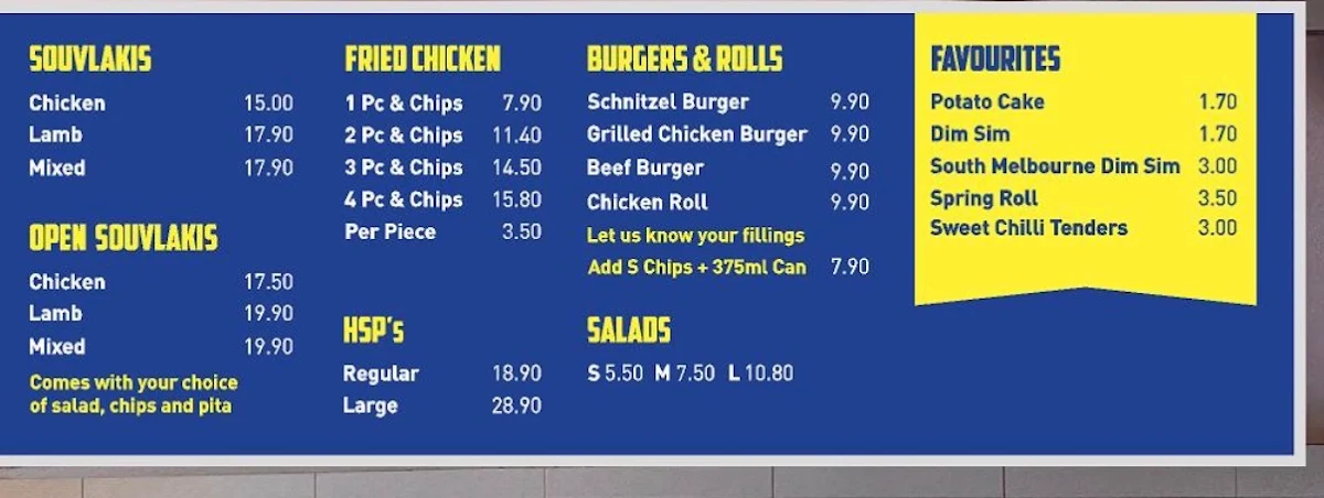 Menu photo 1