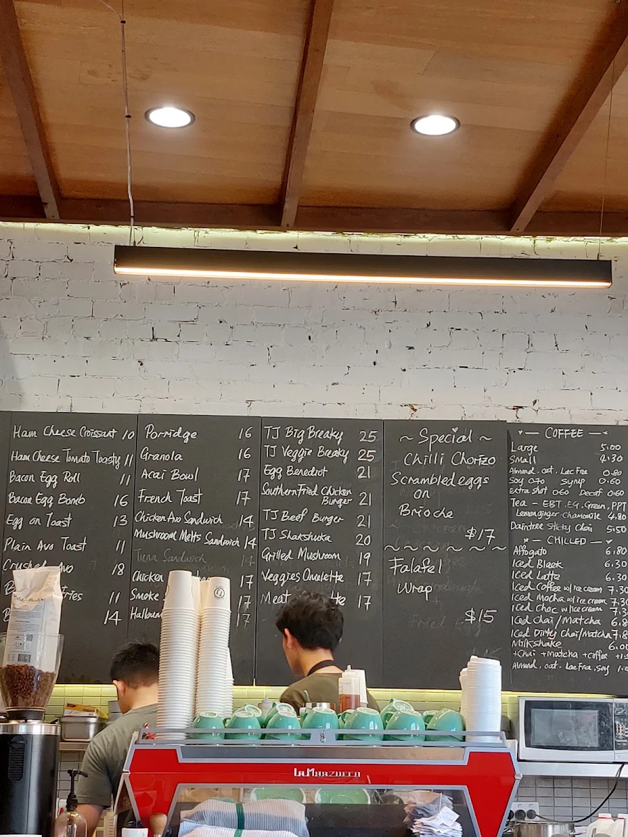 Menu, The Junction Coffee Co