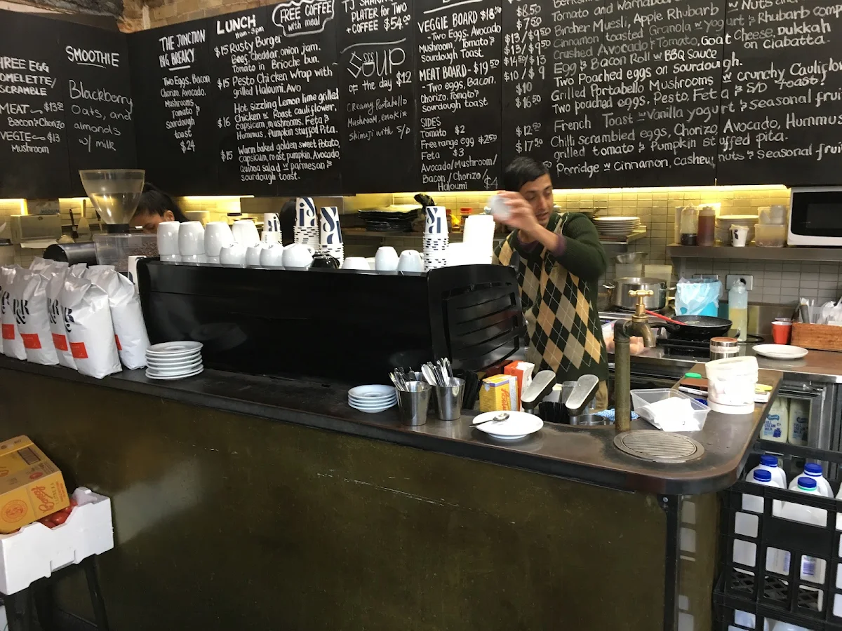 Menu, The Junction Coffee Co