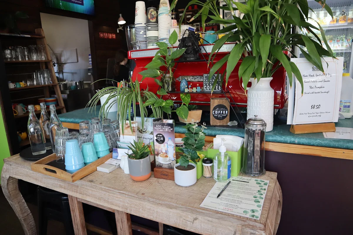 Menu, Cafe Elemento