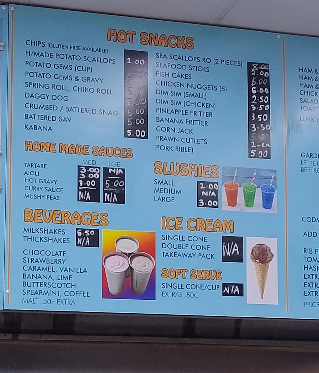 Menu, Codmother