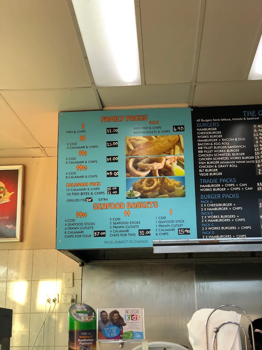 Menu, Codmother
