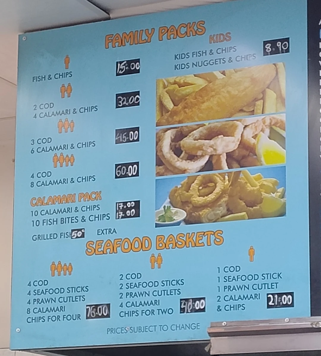 Menu, Codmother