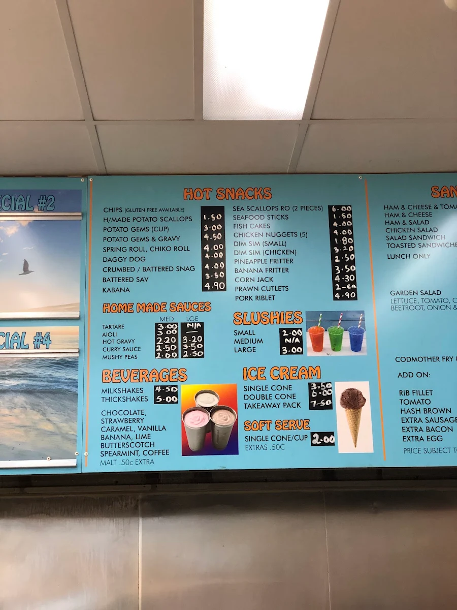 Menu, Codmother