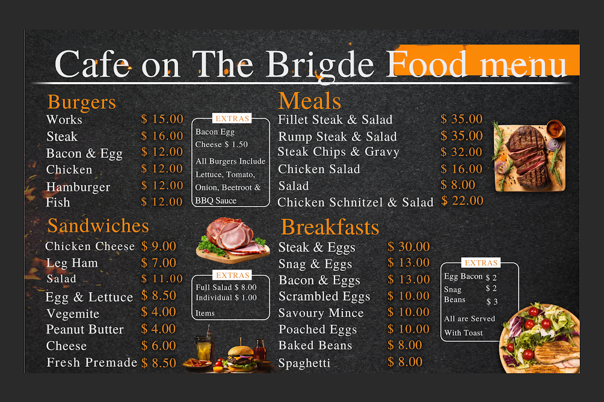 Menu, Ampol Mitchell