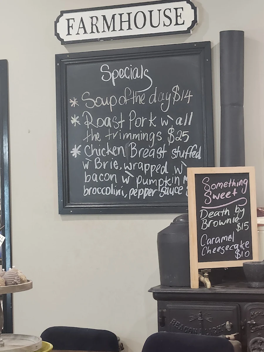 Menu, Royal Hotel