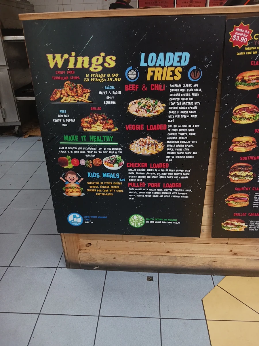 Menu, Schnitzel Nation