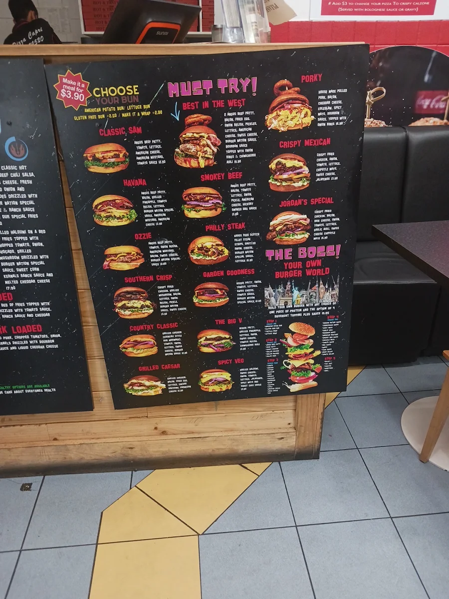Menu, Schnitzel Nation
