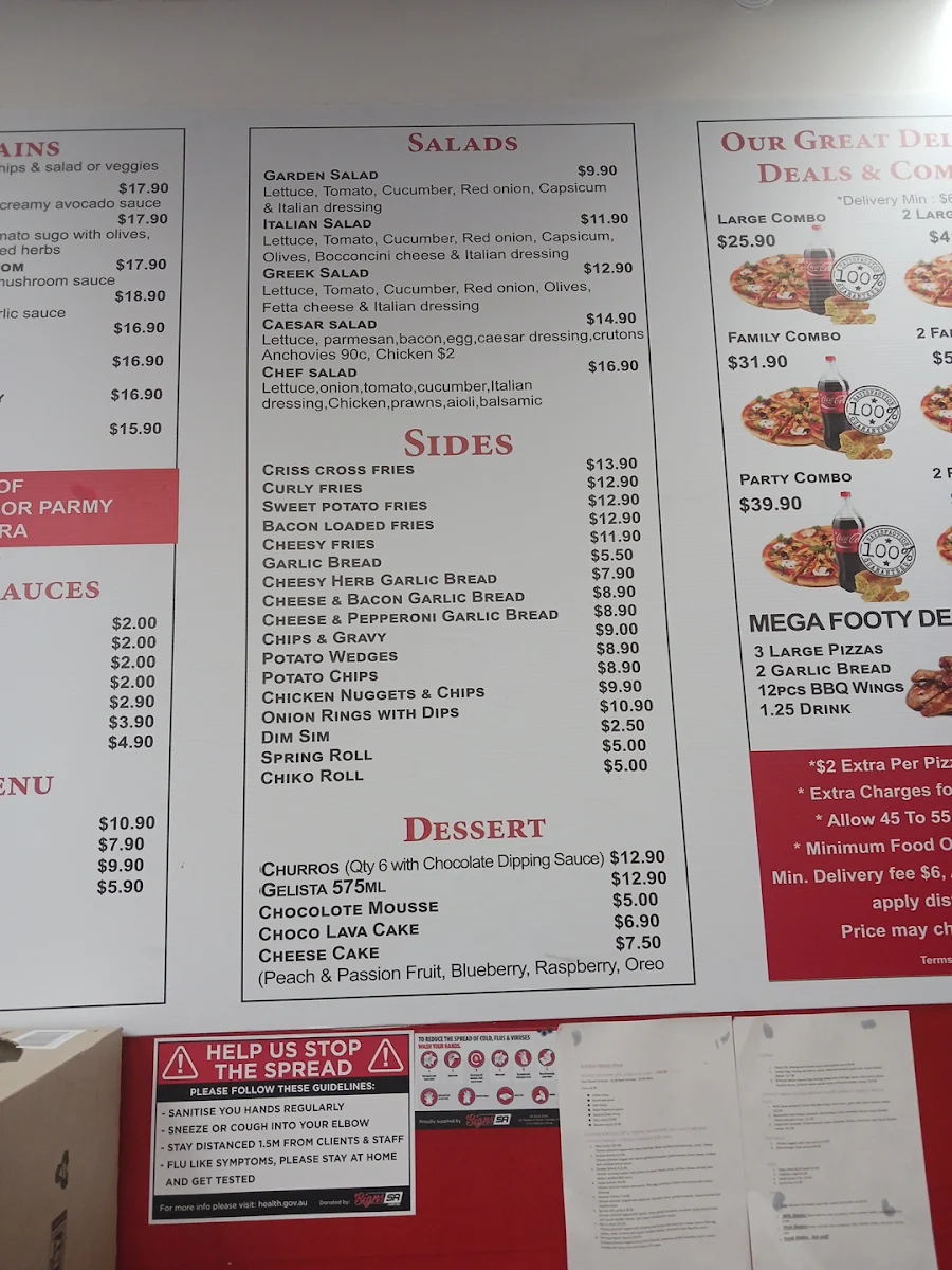 Menu, Schnitzel Nation