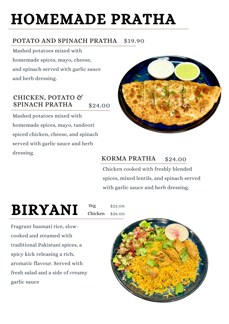 Menu, Xoxo Kebab and Grill
