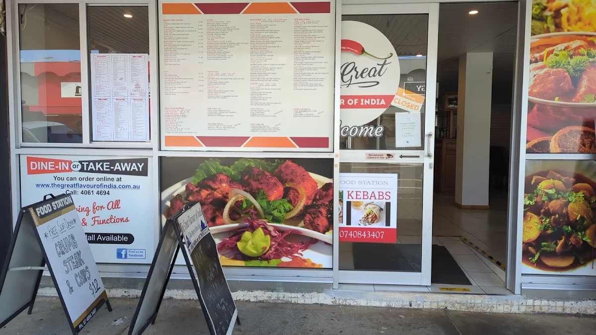 Menu, The Great Flavour of India
