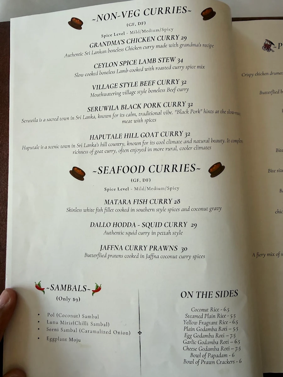 Menu, Pettah Road - Restaurant & Beer Garden Hawthorn