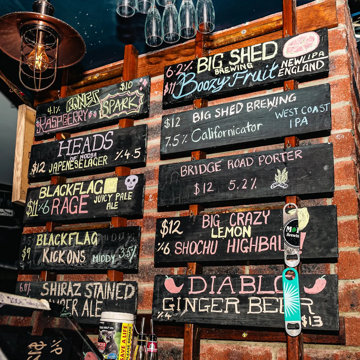 Menu, Taps Mooloolaba