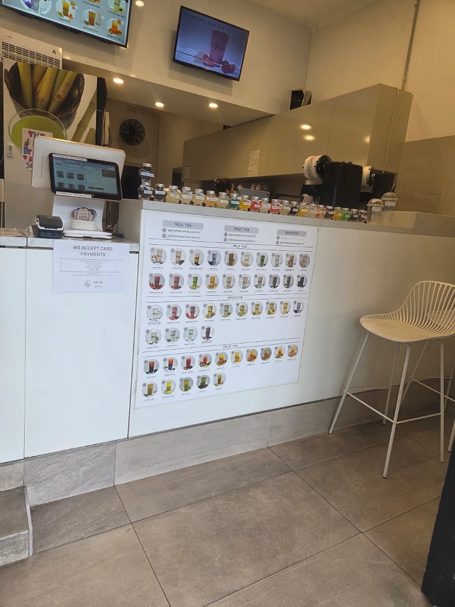 Menu, Chow Tea