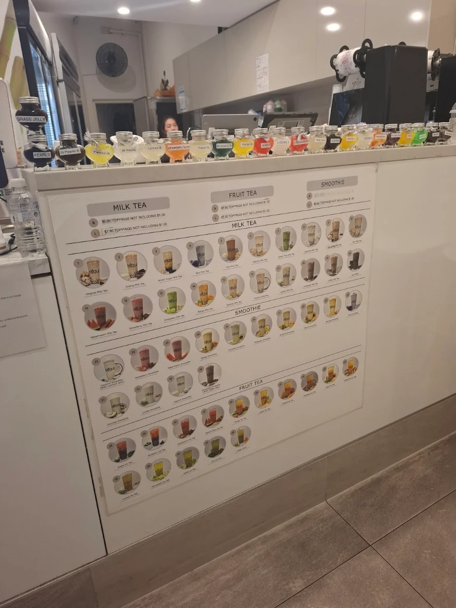 Menu, Chow Tea