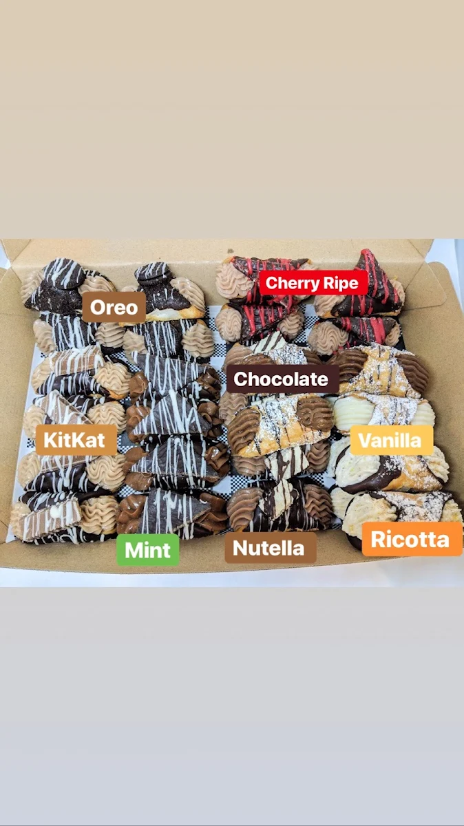 Menu, Yummy Cannoli