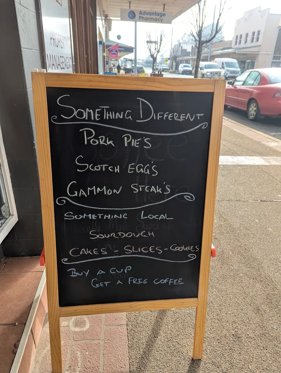Menu, Bean Travelin
