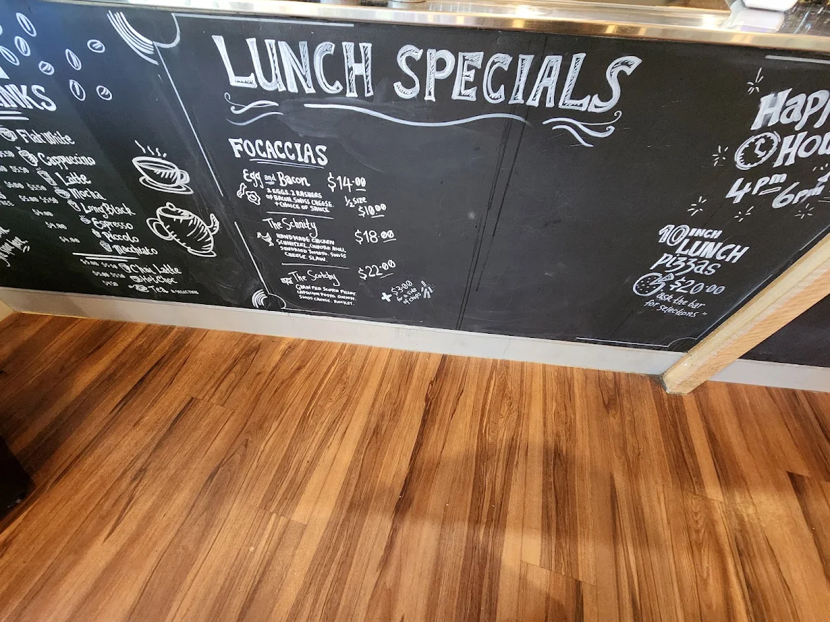 Menu, 3rd Space Hackett