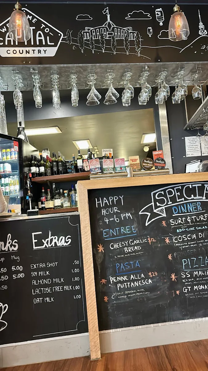 Menu, 3rd Space Hackett