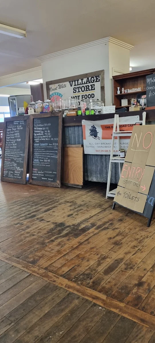 Menu, The Old Road Cafe