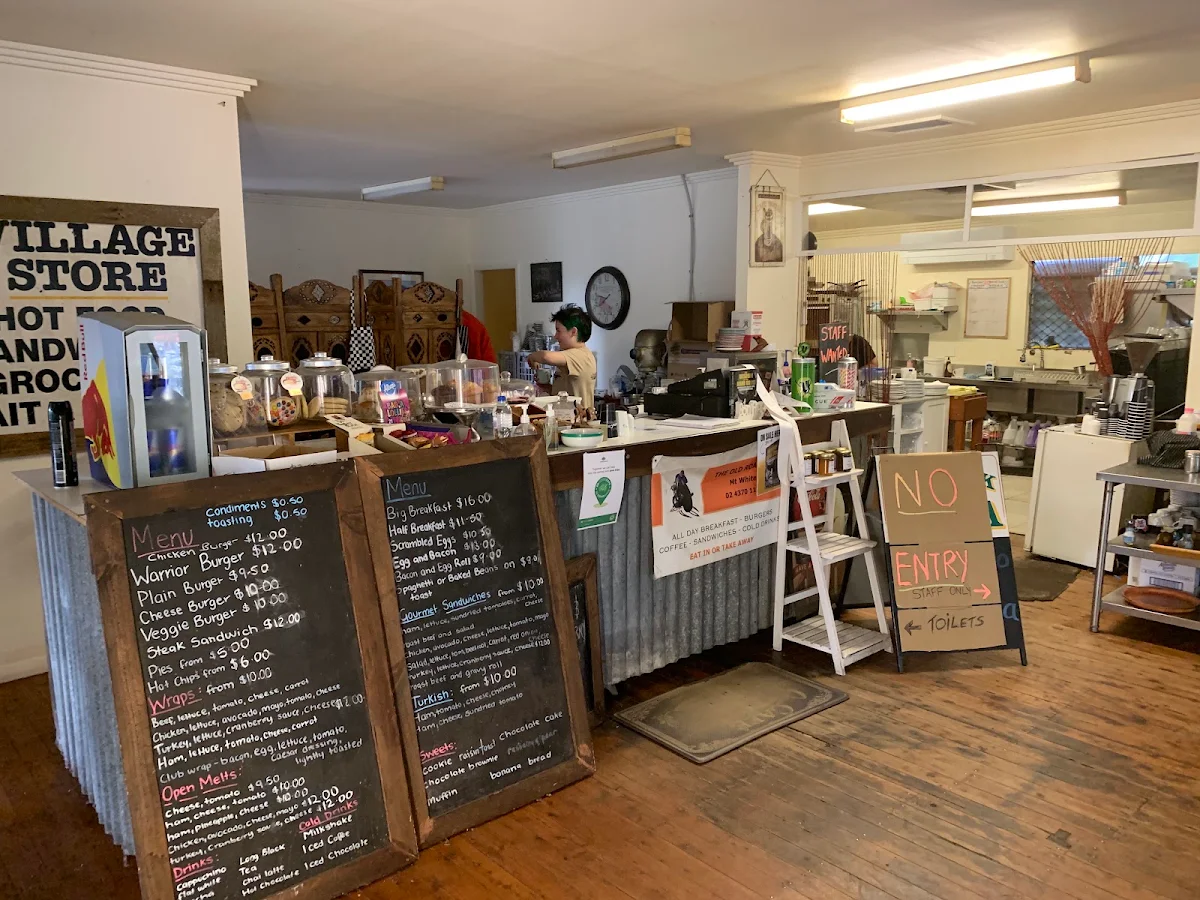 Menu, The Old Road Cafe