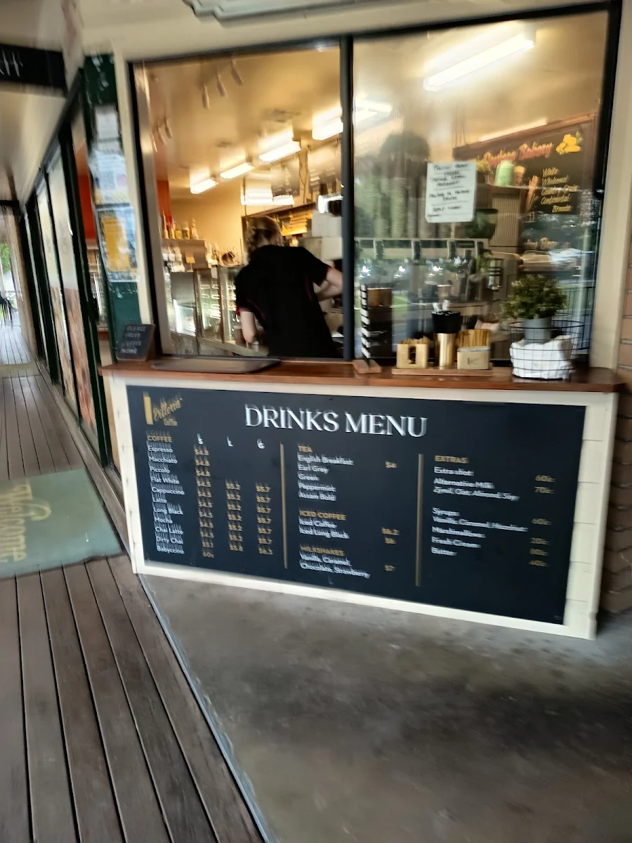 Menu, Dayboro Bakery
