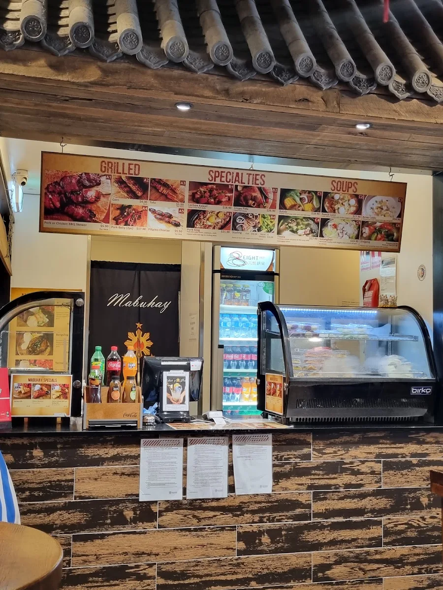 Menu, Mabuhay Grill