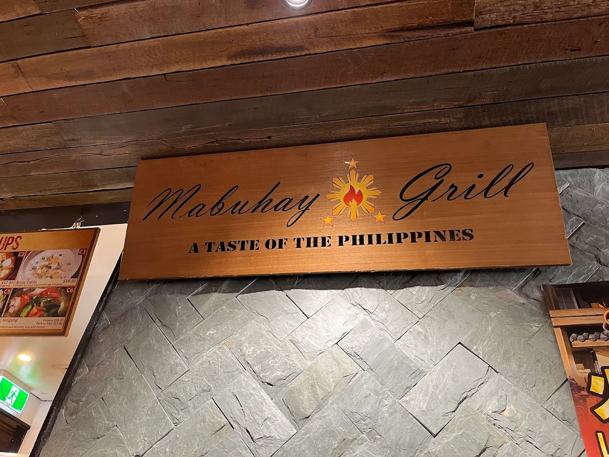 Menu, Mabuhay Grill