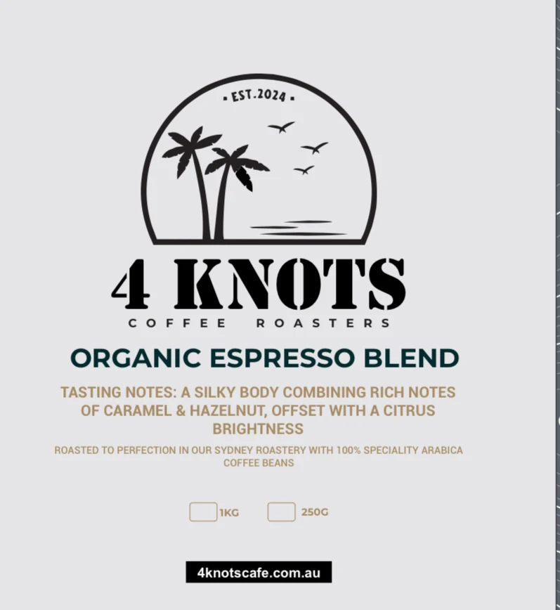 Menu, FOUR Knots Cafe