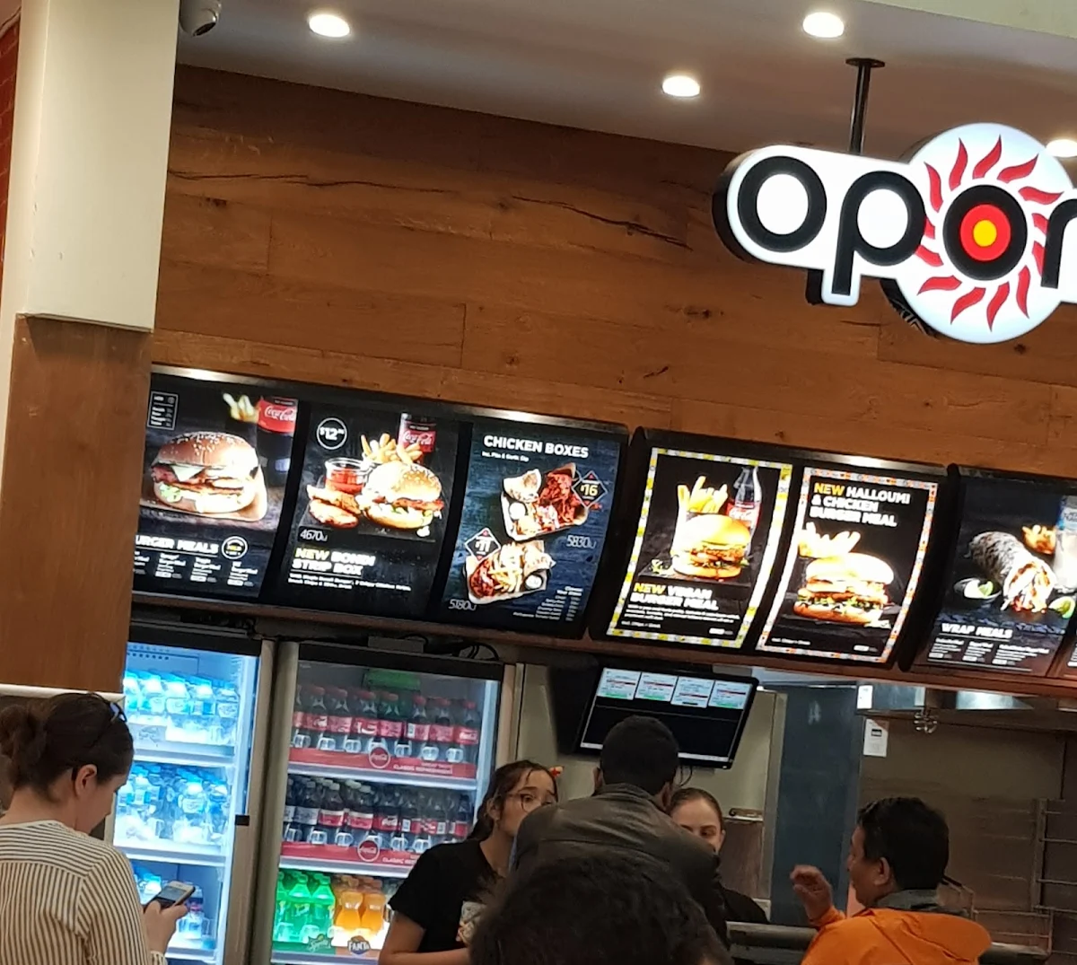 Menu, Oporto City Cross