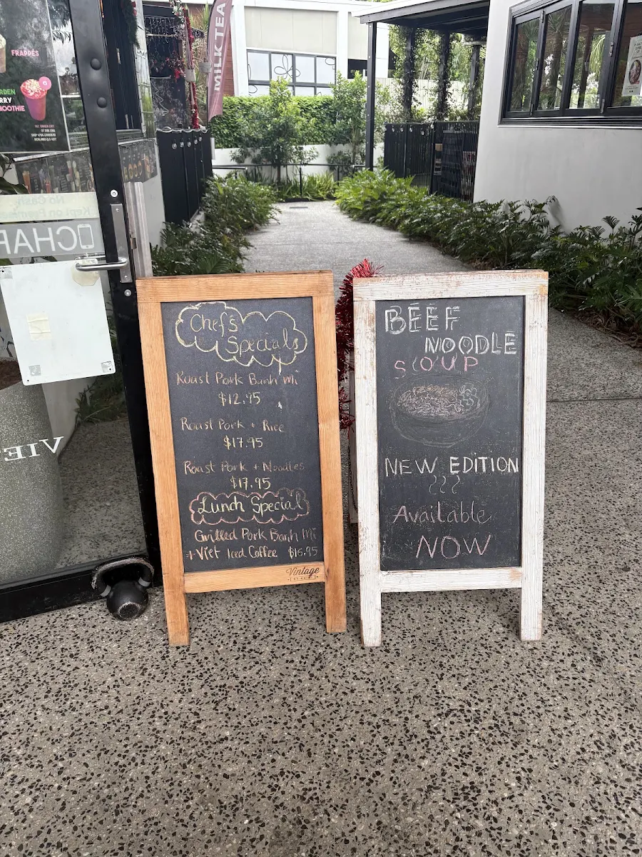 Menu, VietGarden