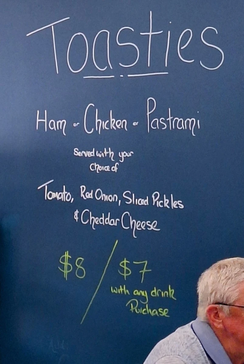 Menu, The Coffee Hideaway | East Maitland
