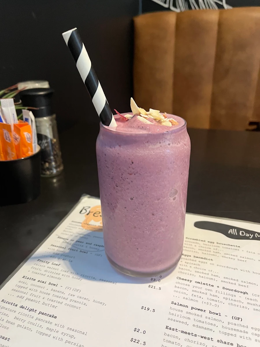 Menu, Elatte Cafe